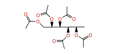 Rhamnitol acetylated